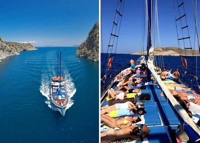 Kos 3 Inselkreuzfahrt (Bootstour nach Pserimos, Kalymnos & Plati)